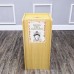 FixtureDisplays® Wood Donation Box Tithing Box Fundraising Stand with Sign Holder 13155+12065